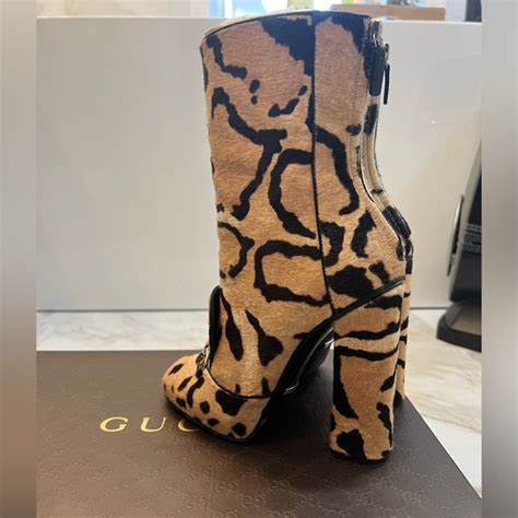 gucci horsebit pony hair boots|Gucci rain boots for women.